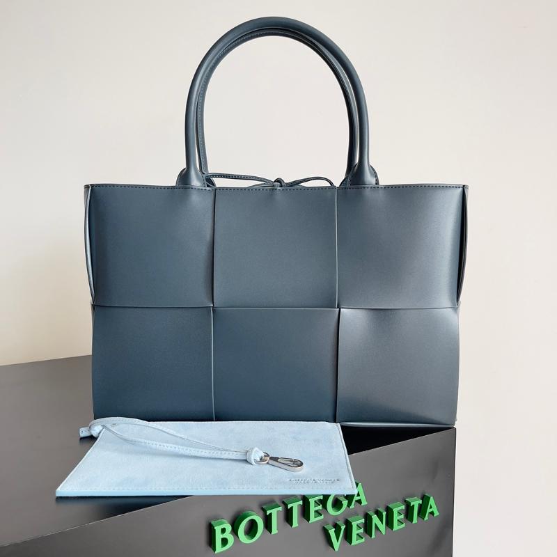 Bottega Veneta Handbags 609175 Plain Dark Blue Light Blue